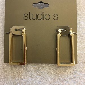 Studio S ~ Gold Tone Earrings